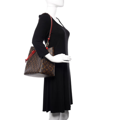 Louis Vuitton Monogram Neonoe MM Coquelicot 2 of 9