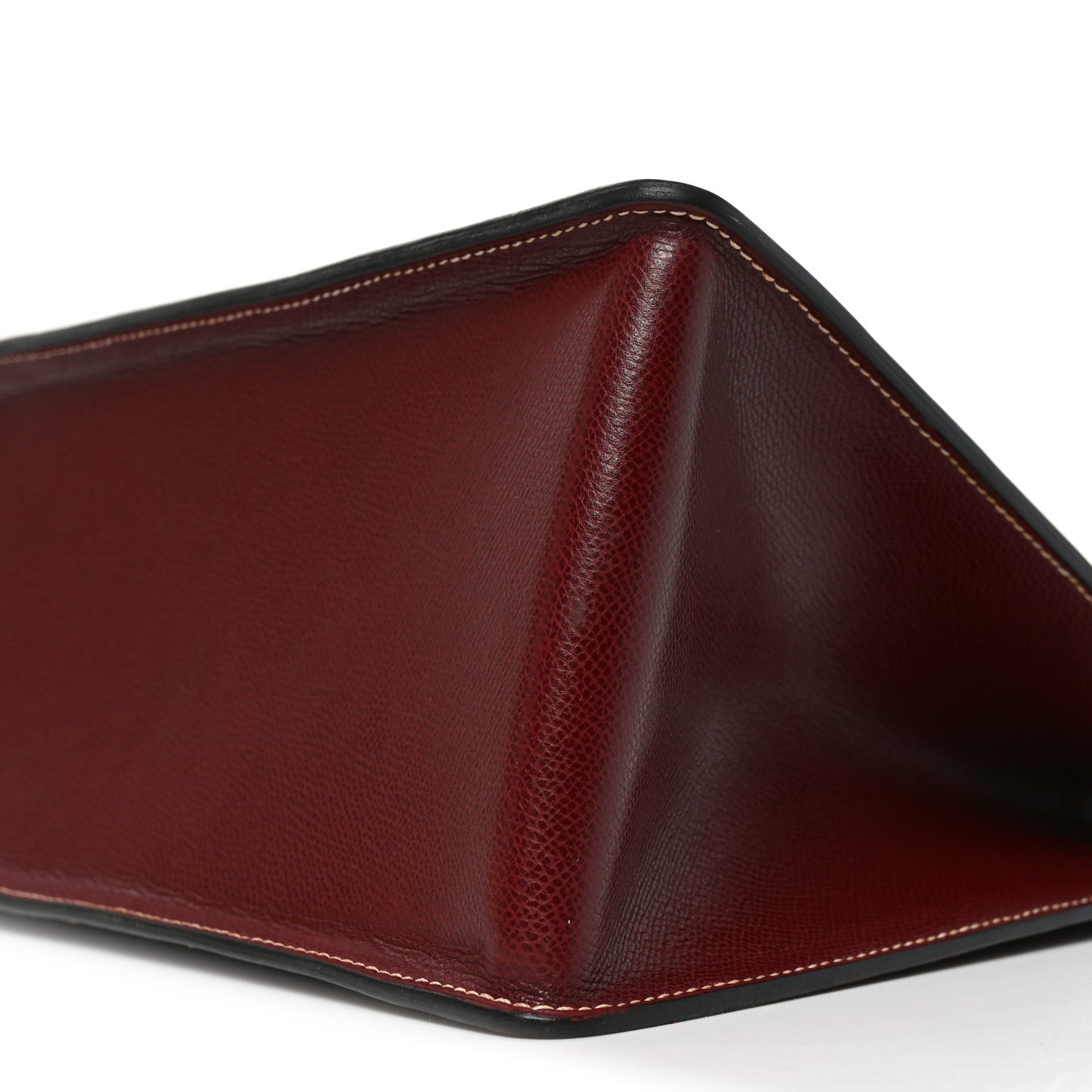 Veau Grain Lisse White Bus 40 Rouge Vif