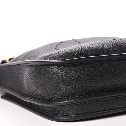 Hermes Taurillon Clemence Evelyne III PM Black 5 of 10