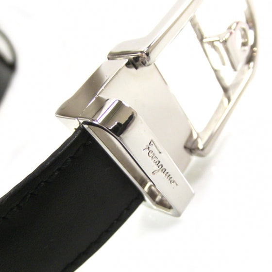FASHIONPHILE SALVATOREFERRAGAMOLeatherReversibleBeltBlack 5 of 5