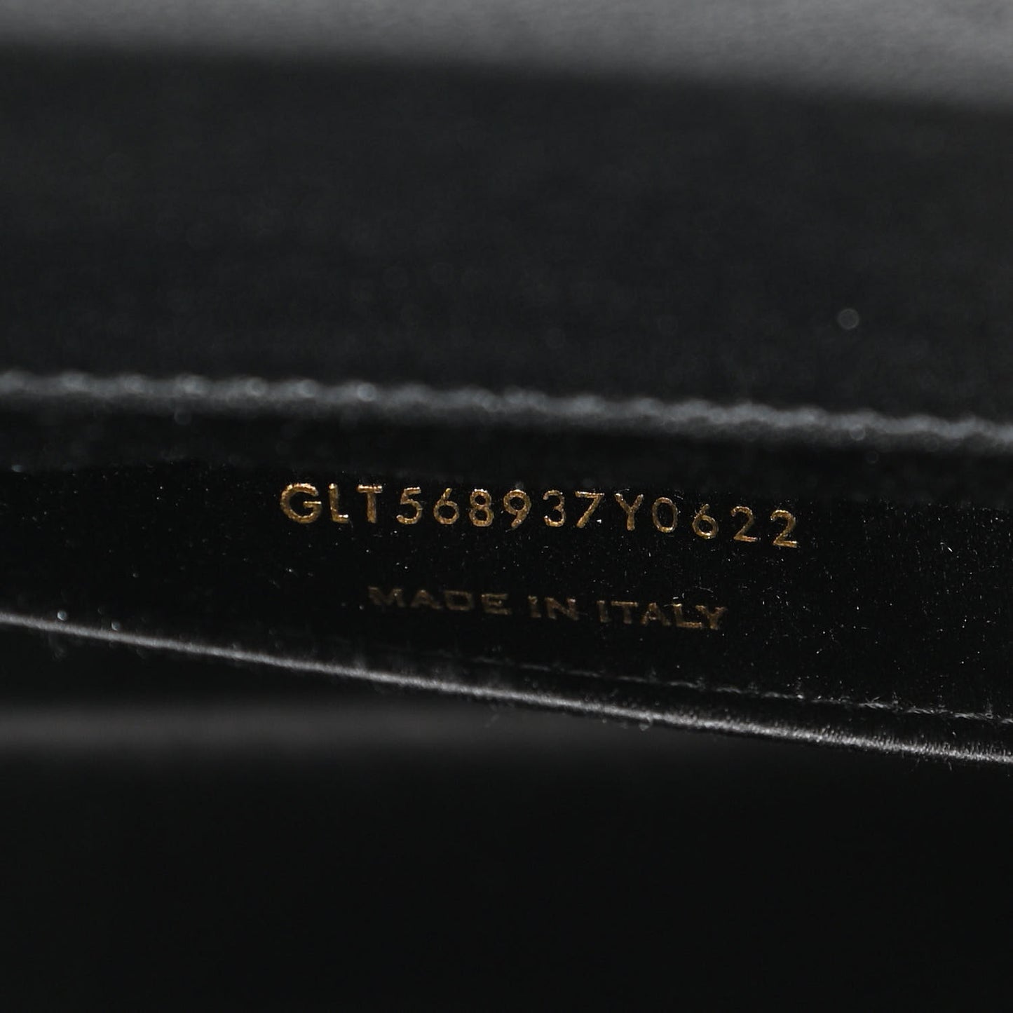 Calfskin Monogram Large Belle De Jour Clutch Black