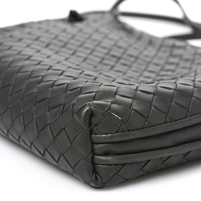 Bottega Veneta Nappa Intrecciato Nodini Crossbody Messenger New Light Grey 11 of 12