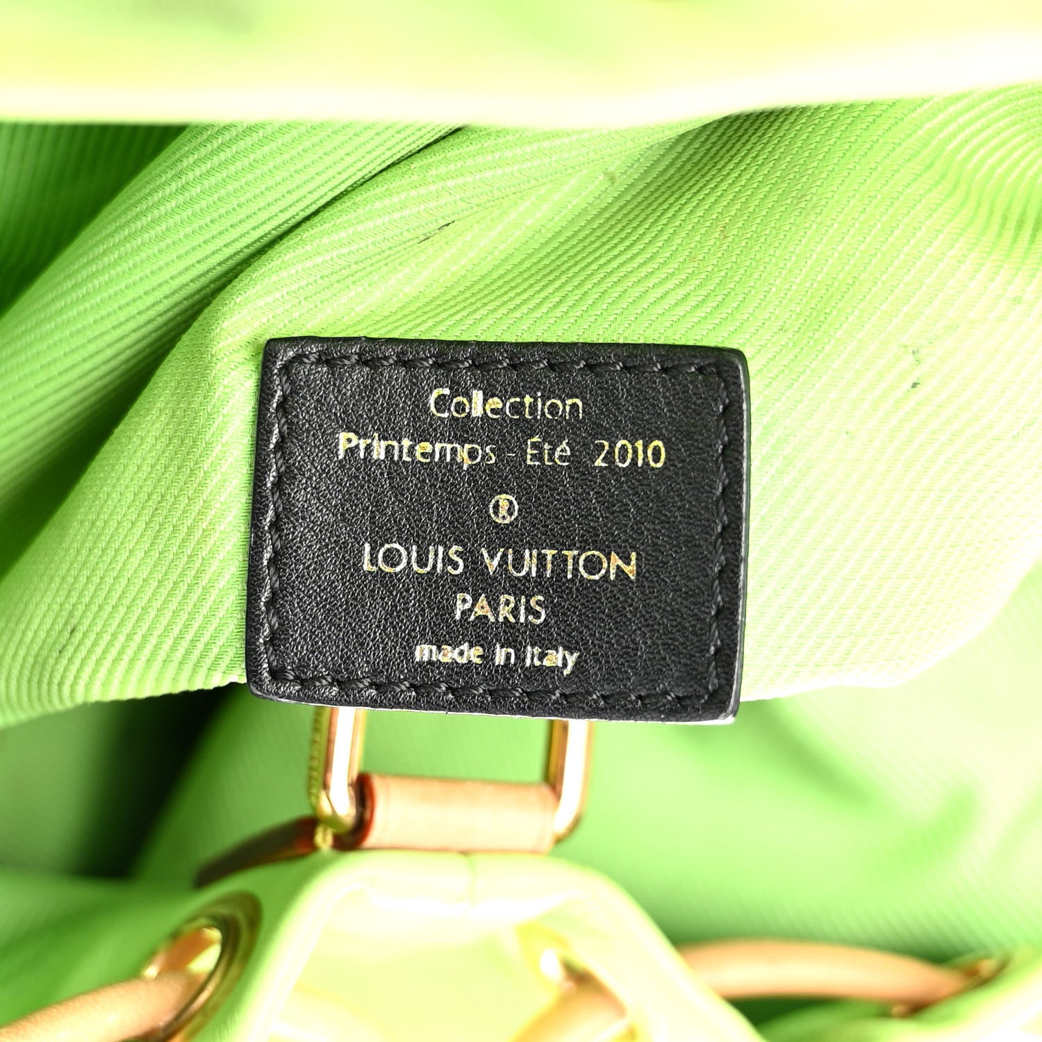 Louis Vuitton Fabric Jacquard Monogram Cheche Gypsy PM Vert 6 of 12