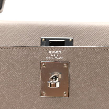 Hermes Epsom Kelly Sellier 28 Gris Asphalte 1 of 11