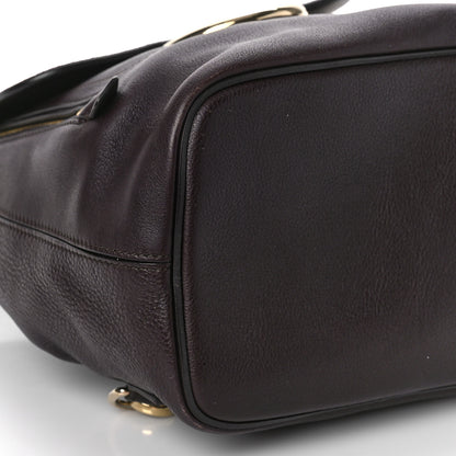 Chloe Suede Calfskin Small Faye Backpack Carbon Brown 7 of 8