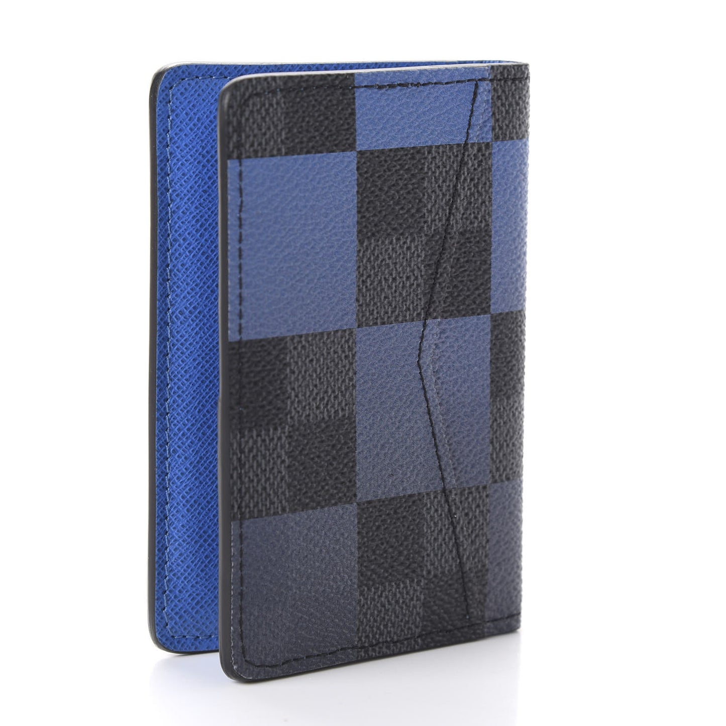 Damier Graphite Giant Pocket Organizer Blue