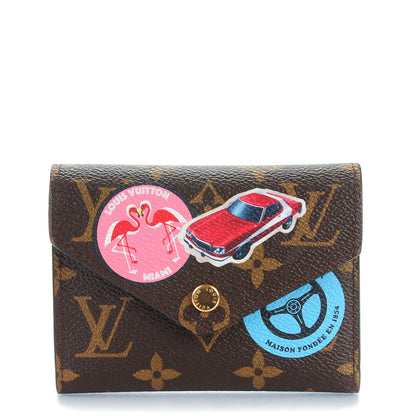 Louis Vuitton Monogram World Tour Victorine Wallet 1 of 7