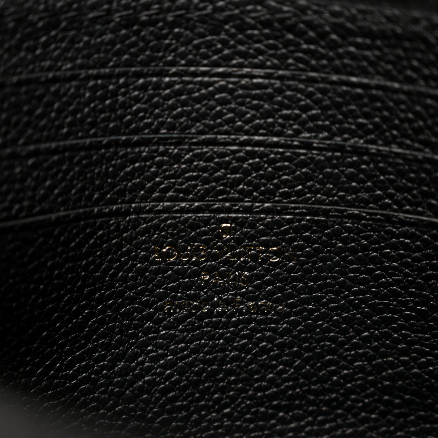 Empreinte Monogram Giant Ivy Wallet On Chain Black