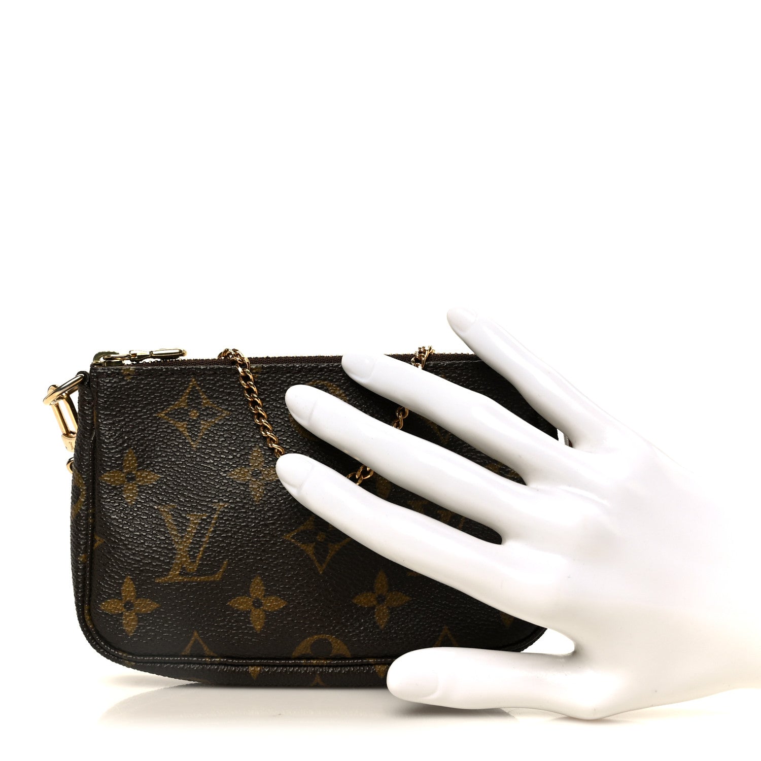 Louis Vuitton Monogram Mini Pochette Accessories 2 of 10