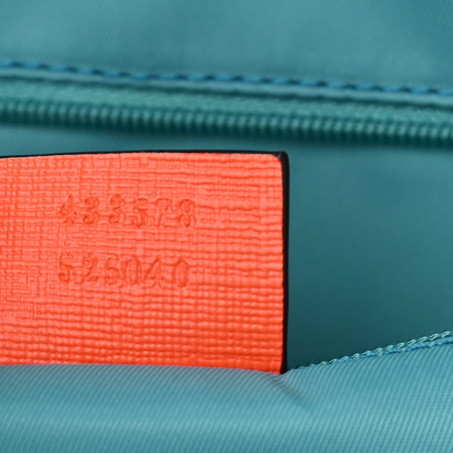 Coated Canvas Logo Star Print Childrens Dome Backpack Beige Multicolor Vibrant Orange