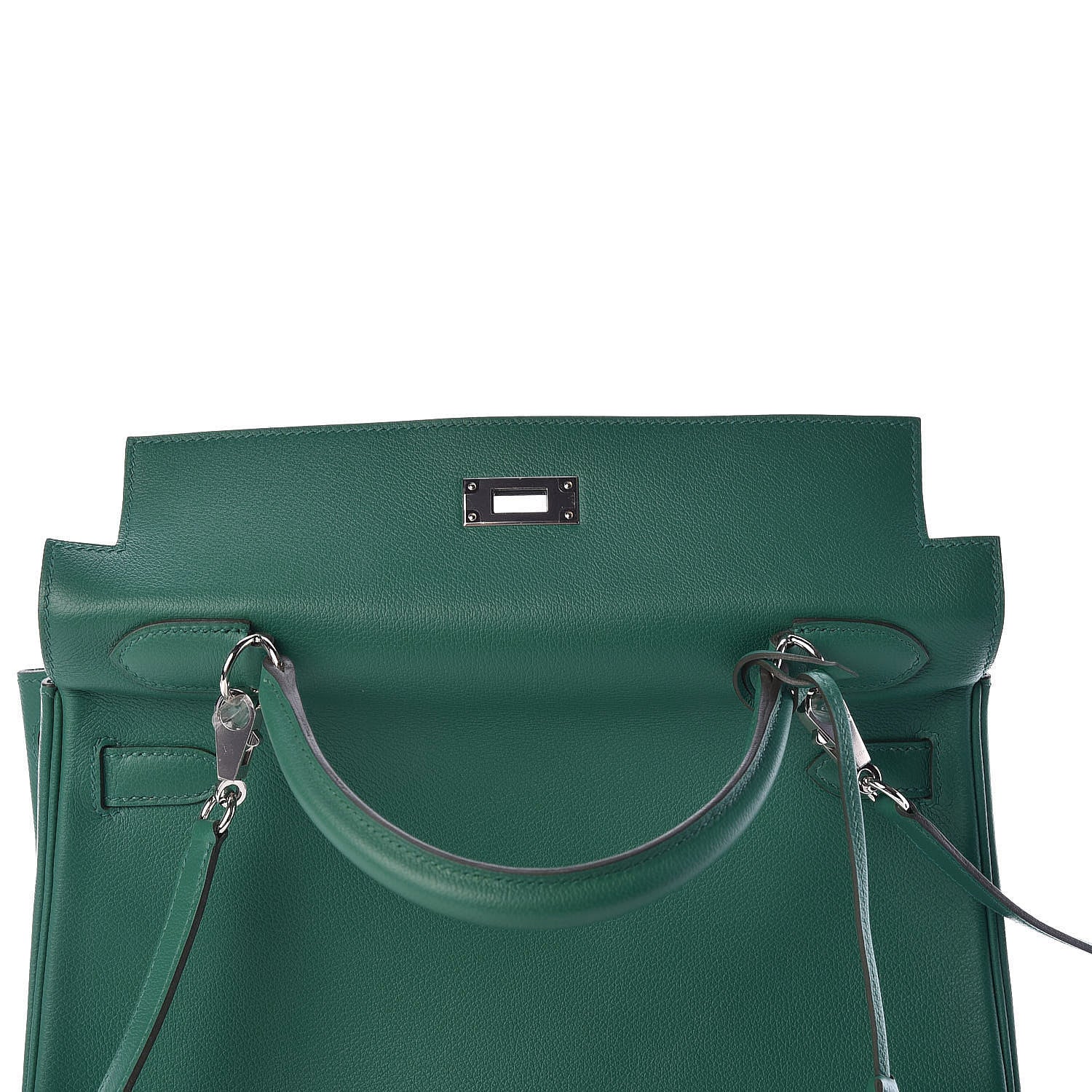 Hermes Evercolor Kelly Retourne 32 Vert Vertigo 31 of 36