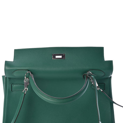 Hermes Evercolor Kelly Retourne 32 Vert Vertigo 31 of 36
