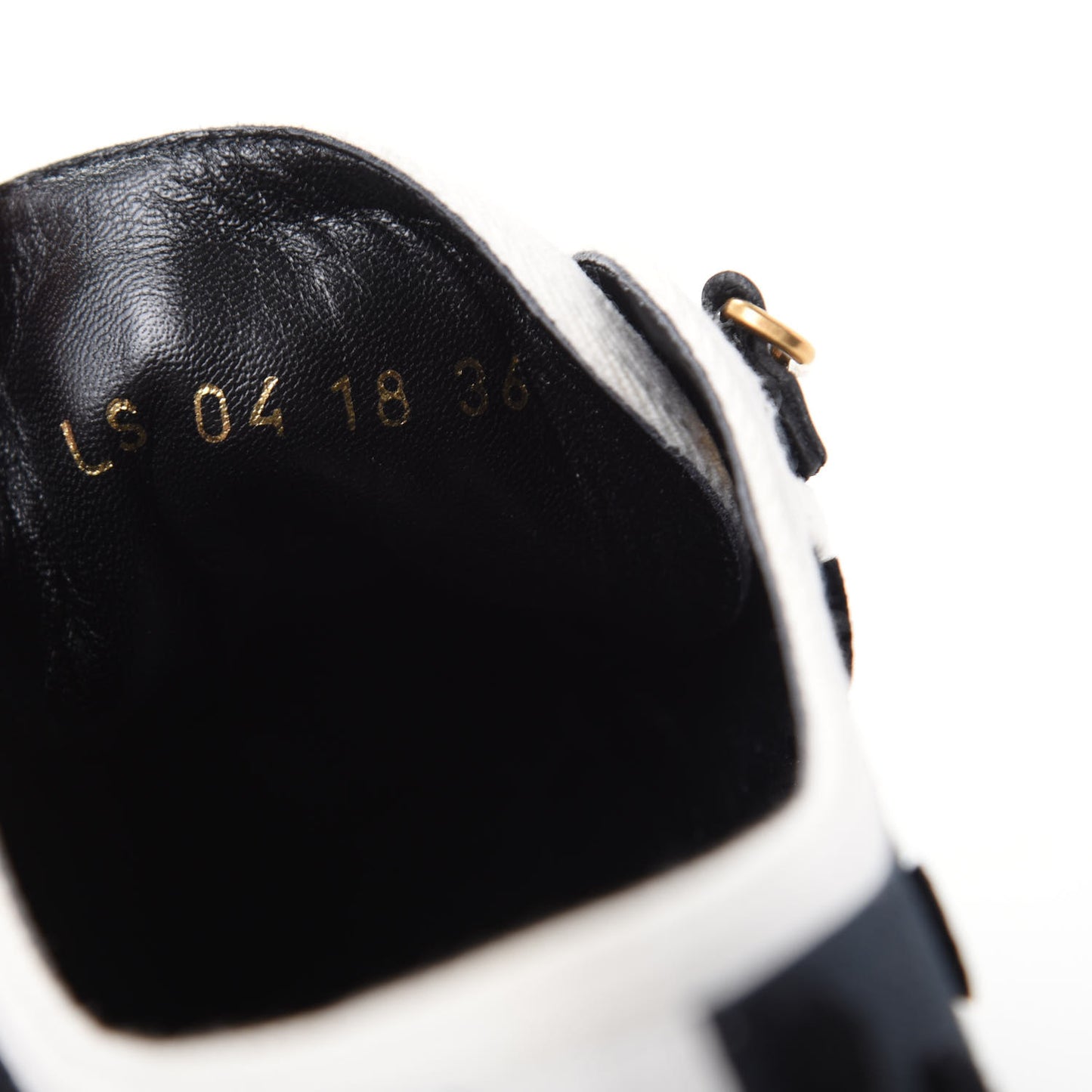 Canvas Dot Walk'N'Dior Low Top Sneakers 36 Black