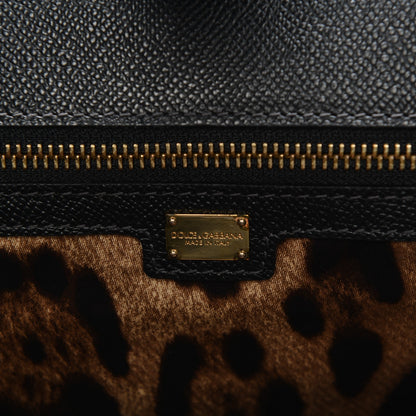 Dolce & Gabbana Dauphine Large Miss Sicily Satchel Black 6 of 8