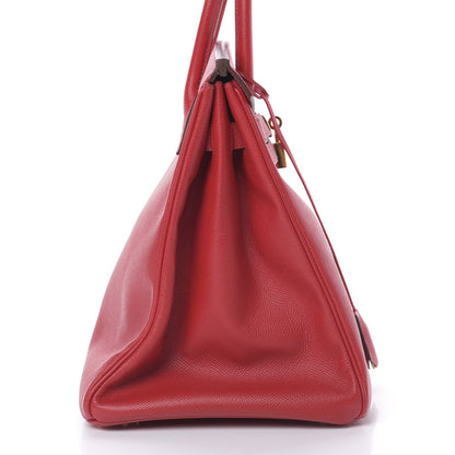 Hermes Epsom Birkin 35 Rouge Casaque 14 of 14