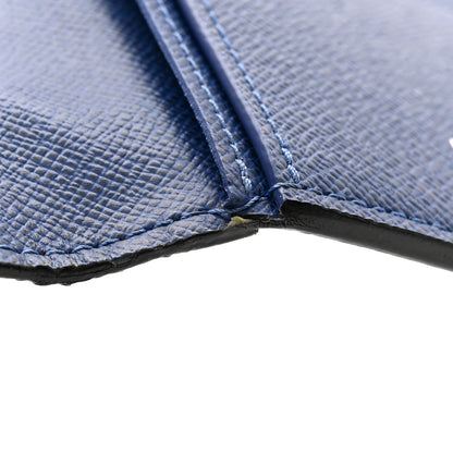 Louis Vuitton Taigarama Brazza Wallet NM Cobalt 8 of 10