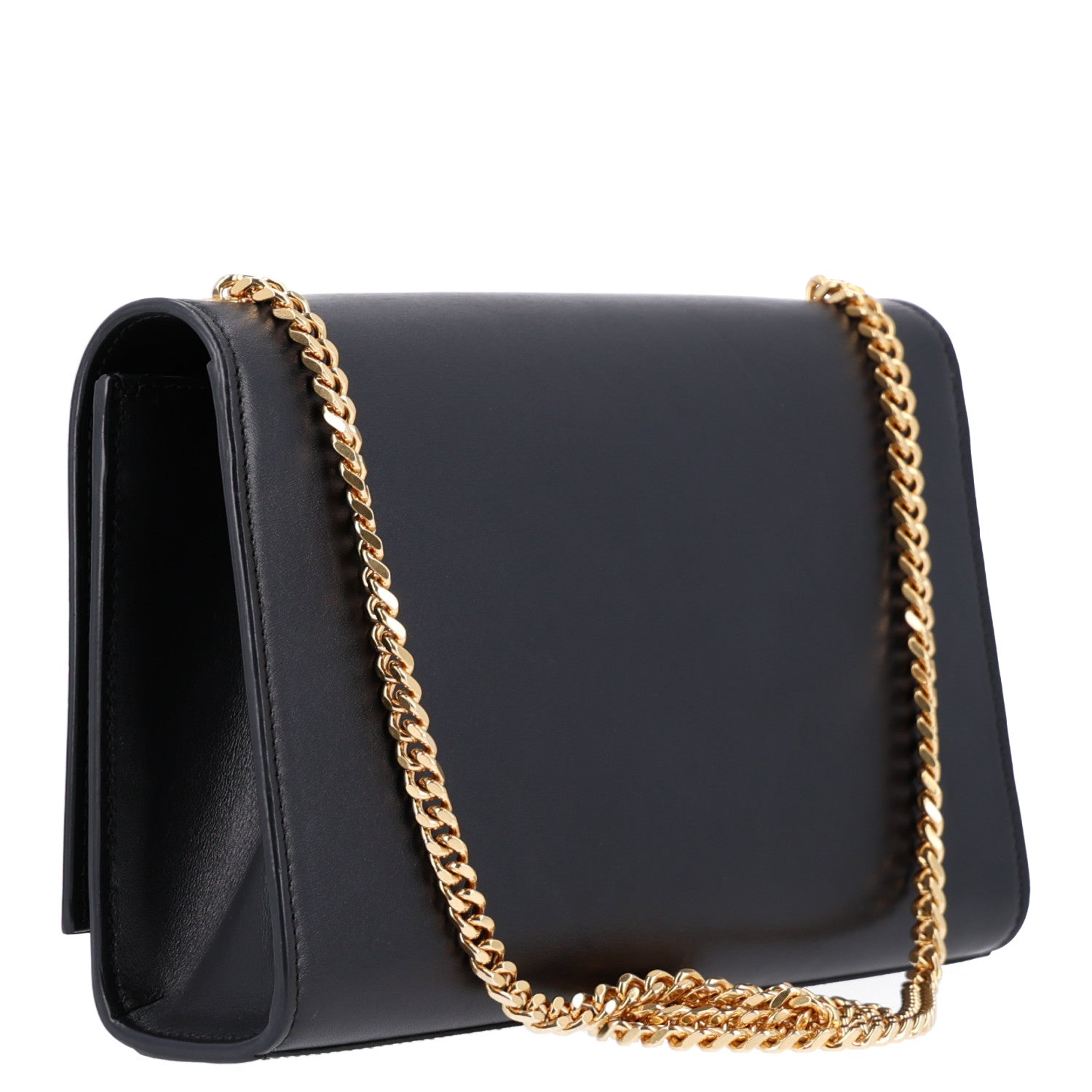 Saint Laurent Smooth Calfskin Medium Classic Monogram Kate Tassel Satchel Black 3 of 11