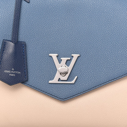 Louis Vuitton Soft Calfskin My Lockme Top Handle Bleuet Vanille 10 of 10