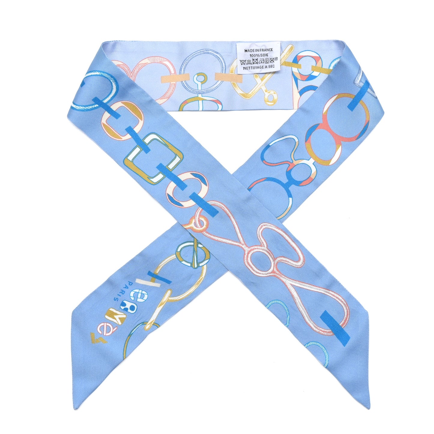 Silk Do Re Boucles Twilly Bleu Ciel Blue Cob