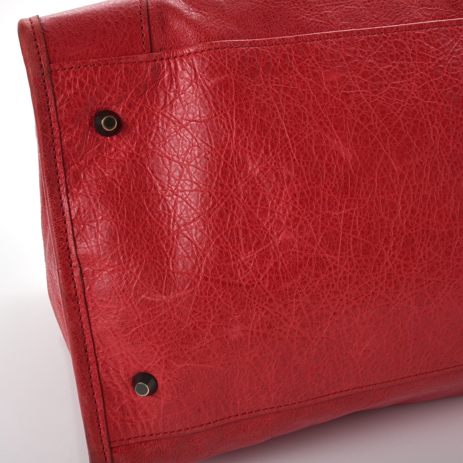 Balenciaga Agneau Classic Hardware Work Rouge Coquelicot 8 of 15