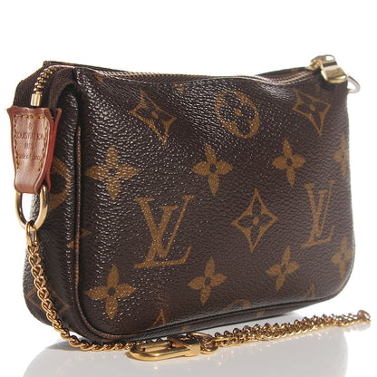 Louis Vuitton Monogram Complice Trunks and Bags Mini Pochette Accessories Beige 3 of 7