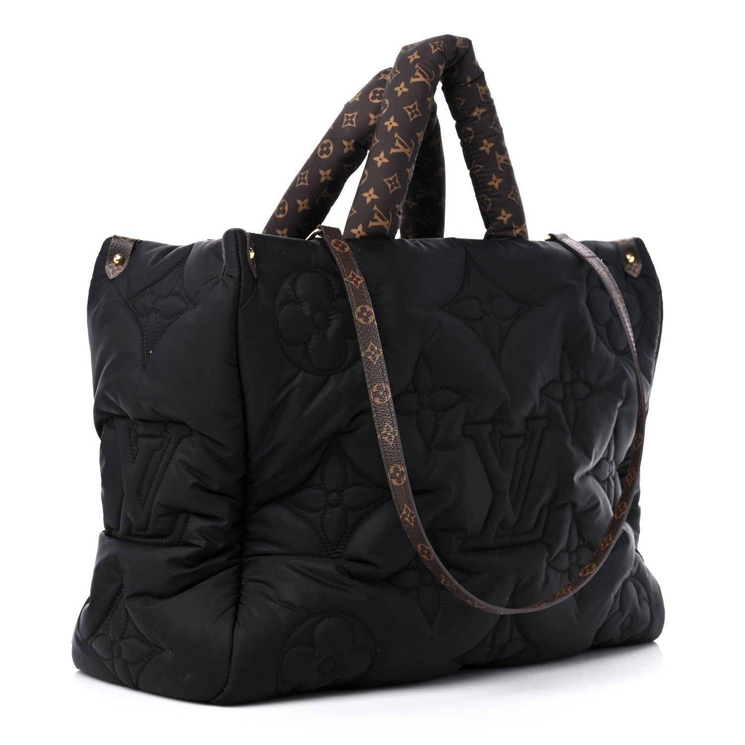 Louis Vuitton Econyl Monogram Pillow Giant Onthego MM Black 3 of 10