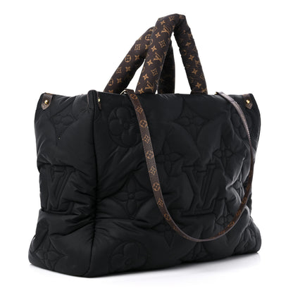 Louis Vuitton Econyl Monogram Pillow Giant Onthego MM Black 3 of 10