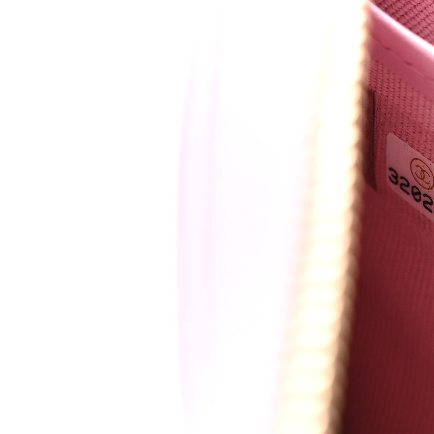 Lambskin Quilted 19 Long Zipped Around Wallet Pink