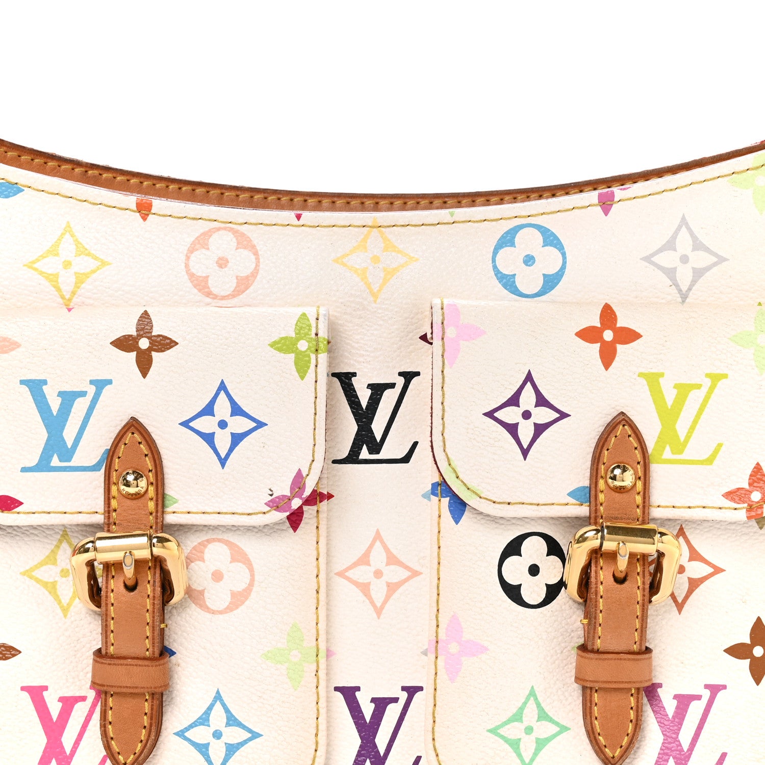 Louis Vuitton Monogram Multicolor Lodge PM White 7 of 9