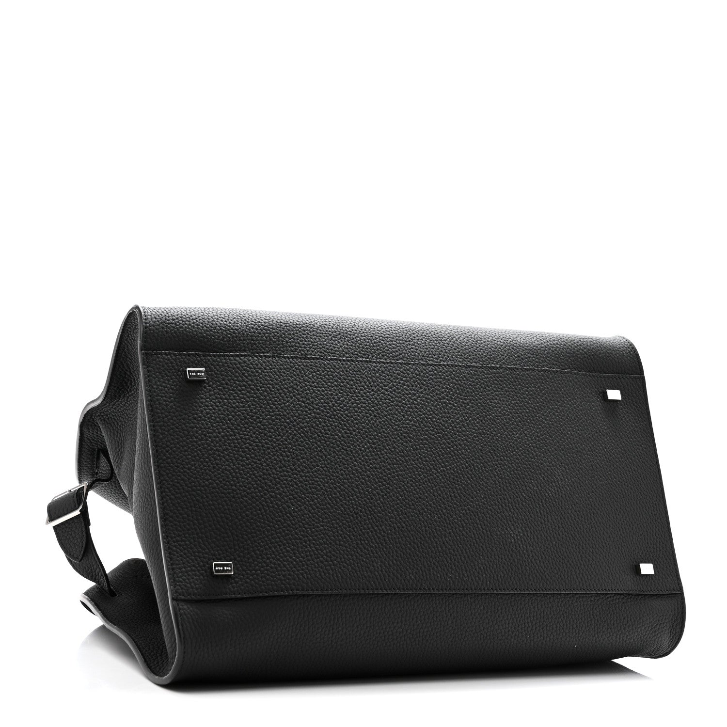 The Row Matte Grained Calfskin Soft Margaux 15 Black 4 of 9