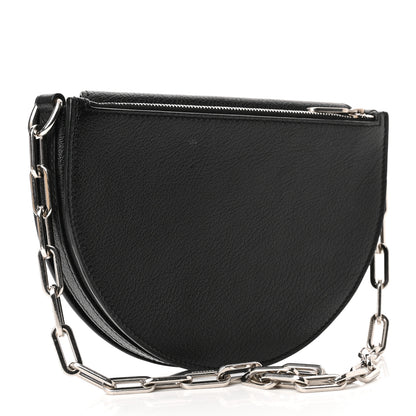 Burberry Goatskin Pecan Chain Shoulder Bag Black 3 of 10