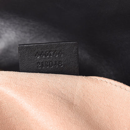 Gucci Calfskin Matelasse Mini GG Marmont Shoulder Bag Black 7 of 7