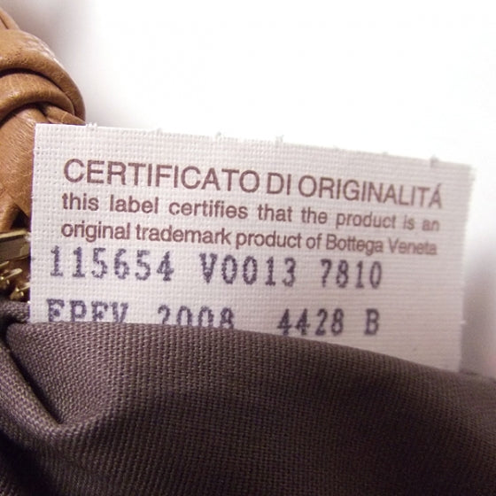 Woven Large Veneta Brown