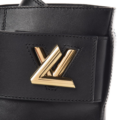 Louis Vuitton Calfskin Wonderland Ranger Boots 36 Black 8 of 11