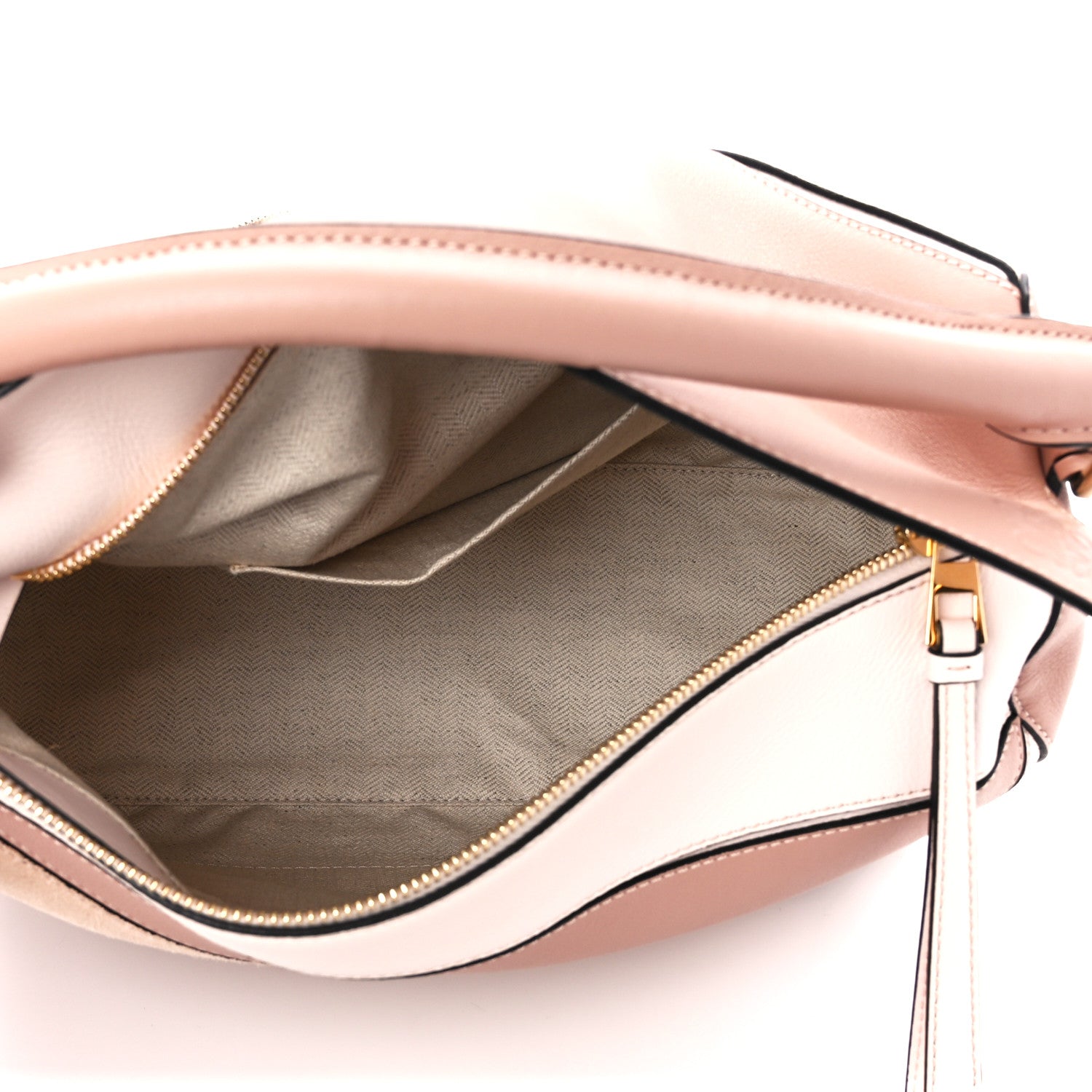 Loewe Calfskin Suede Medium Puzzle Bag Blush 5 of 12