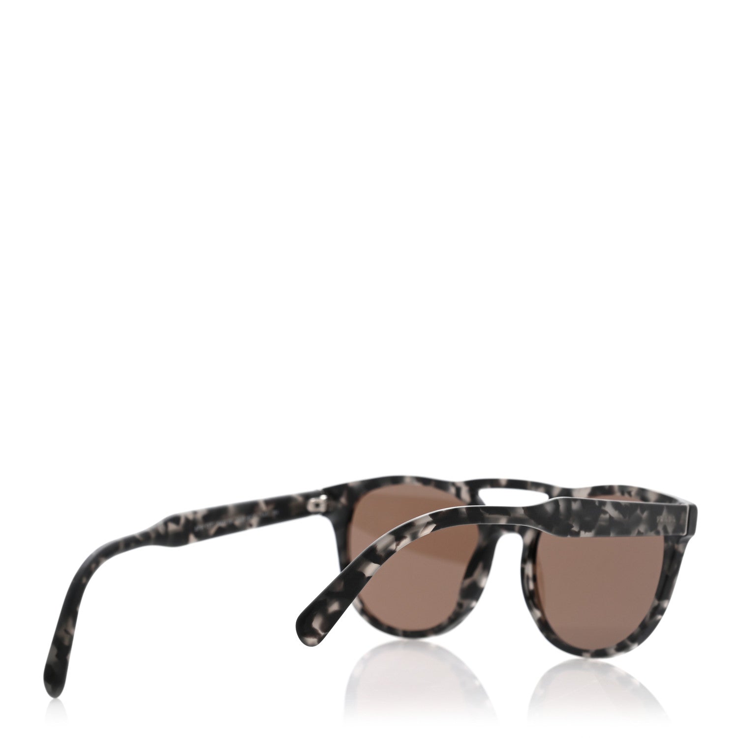 Prada Sunglasses SPR 13T Tortoise Grey 4 of 8