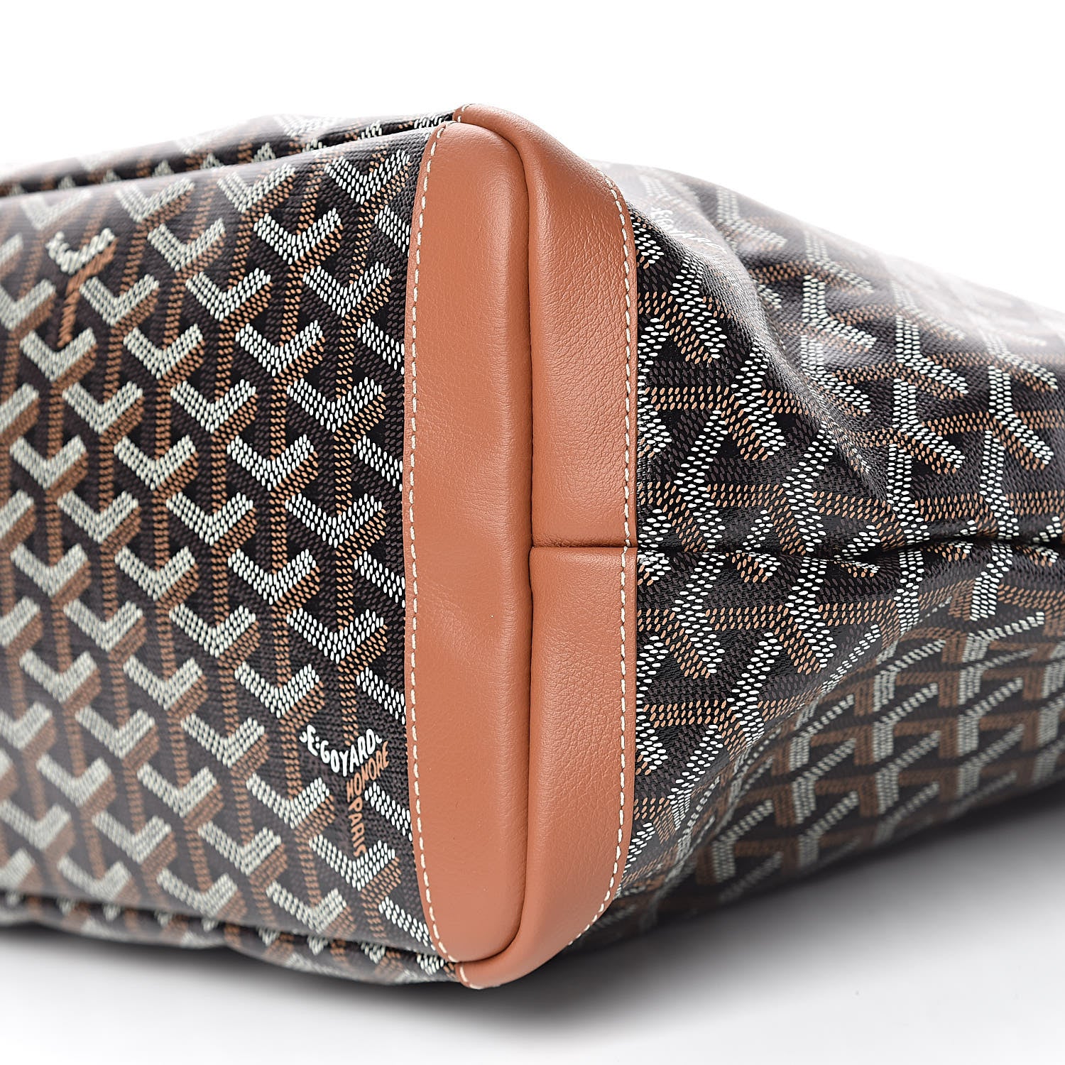 Goyard Goyardine Artois MM Black Gold 9 of 11