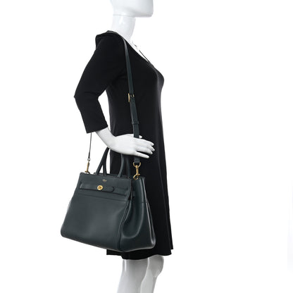 Mulberry Heavy Grain Belted Bayswater Tote Mulberry Green 2 of 10