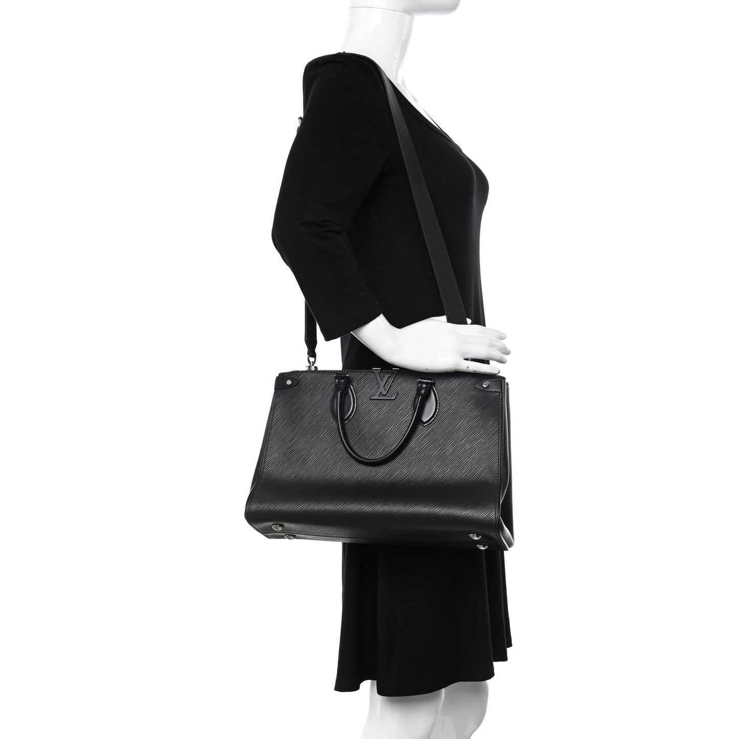 Epi Grenelle Tote MM Black