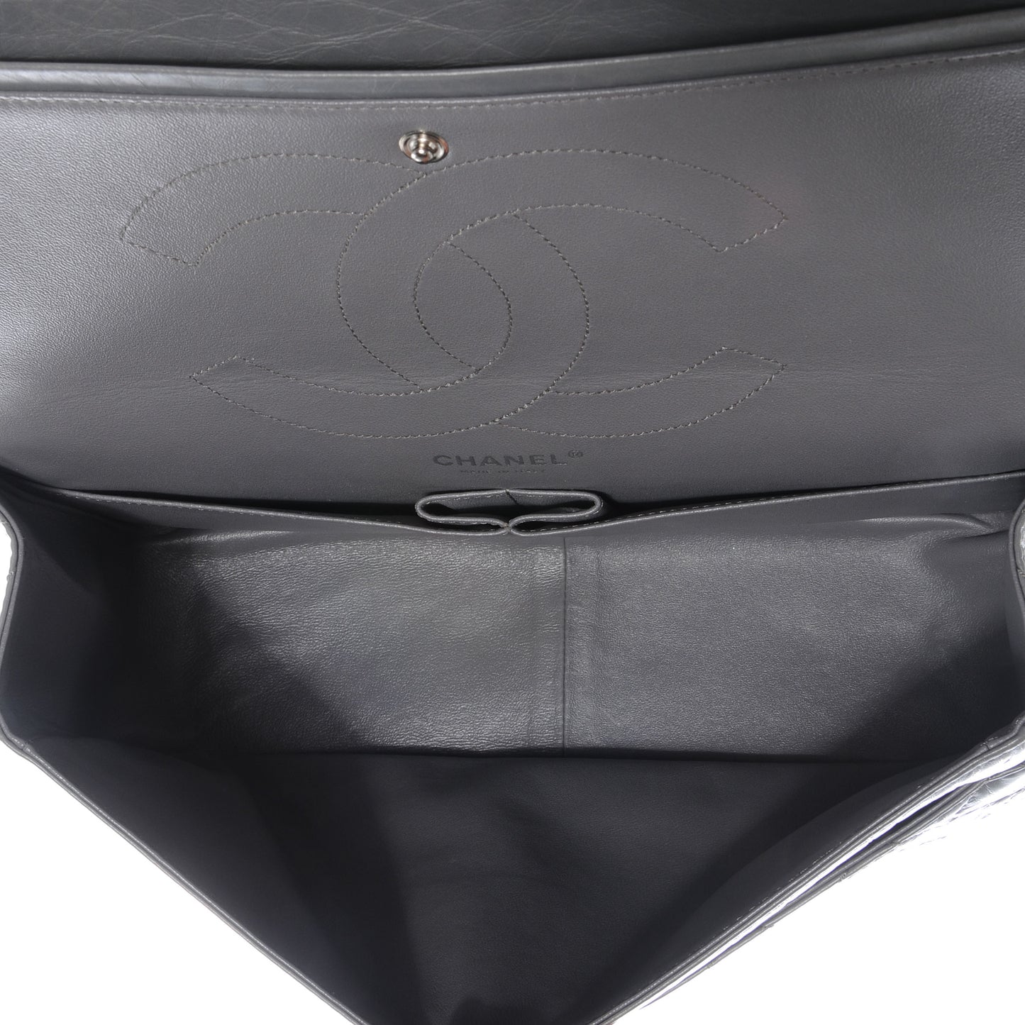 Aged Calfskin 2.55 Reissue 227 Flap Grey