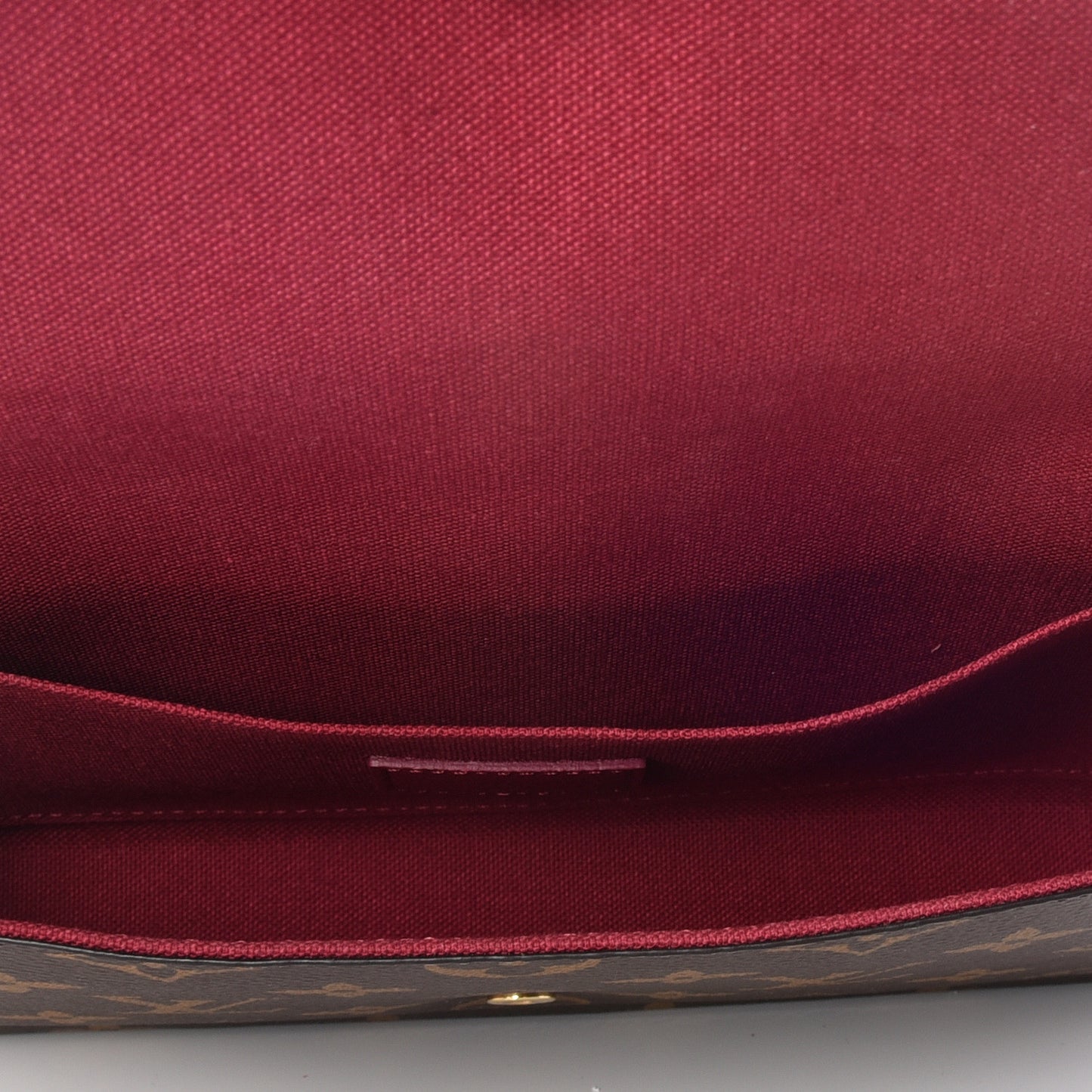 Monogram Pochette Felicie Chain Wallet Fuchsia