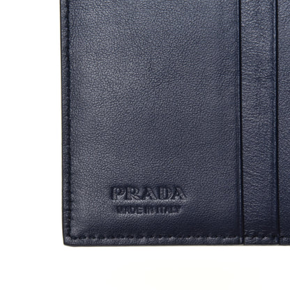 Prada Saffiano Logo Bi-Fold Wallet Anthracite 6 of 6