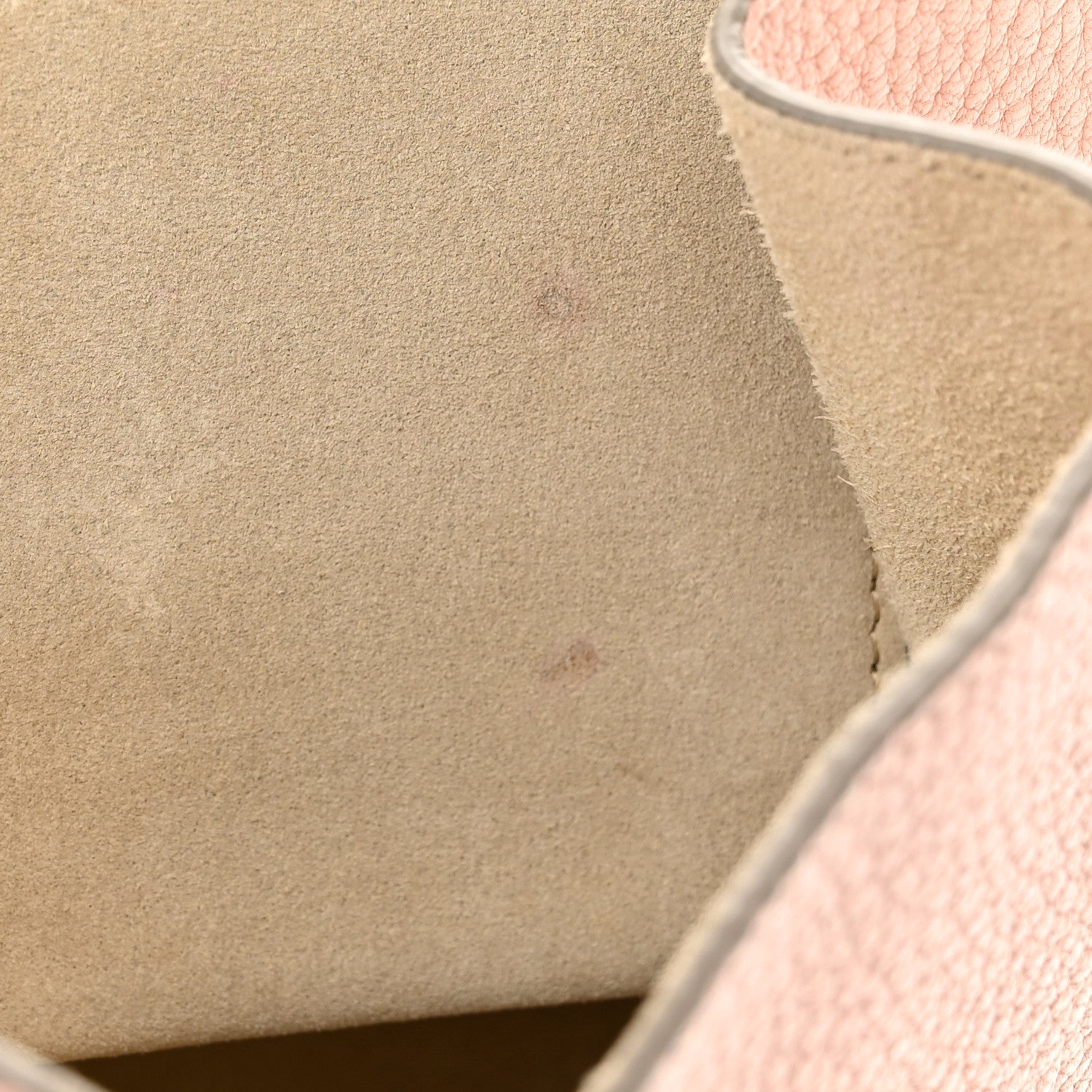 Chloe Grained Lambskin Drew Shoulder Bag Cement Pink 10 of 12