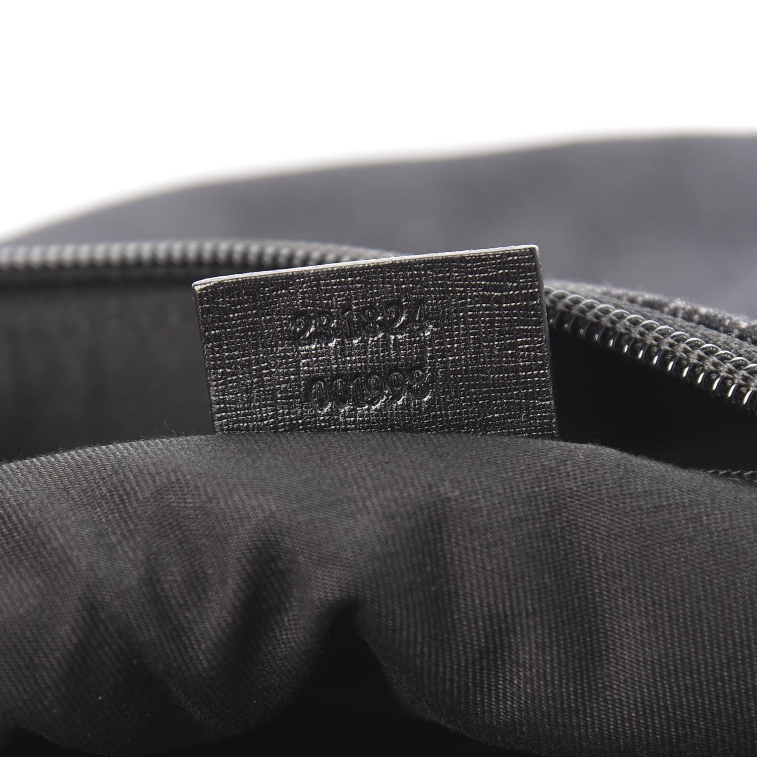 Gucci Denim Monogram Half Moon Hobo Black 6 of 9