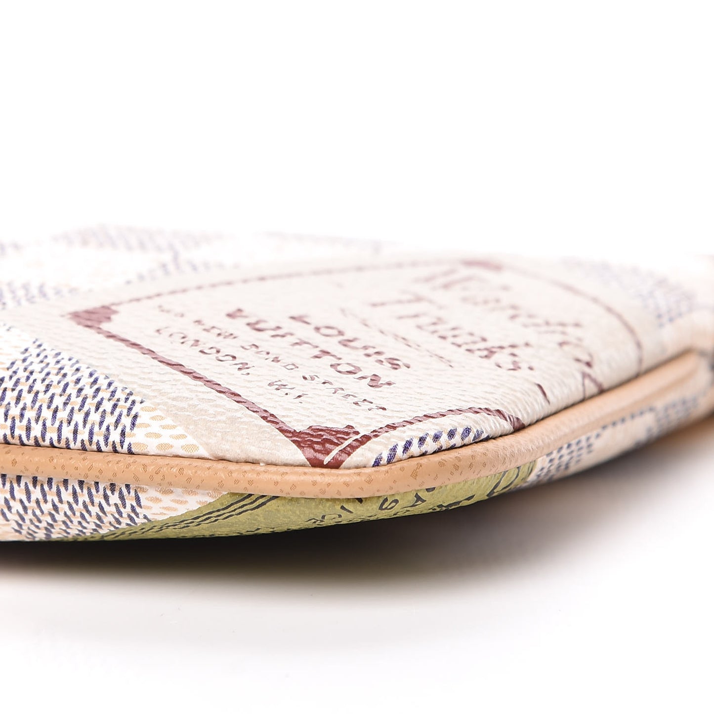 Damier Azur Trunks Labels Pochette Milla MM