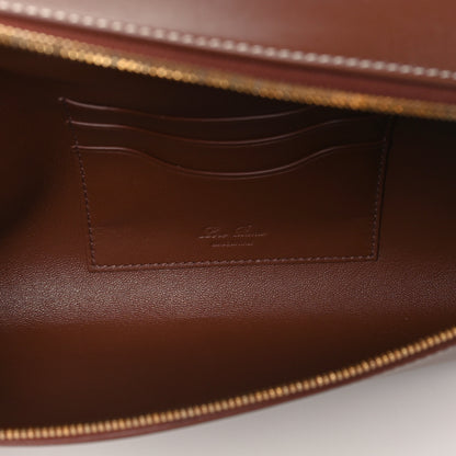 Loro Piana Smooth Calfskin Extra Clutch L29 Burnt Tan 6 of 10