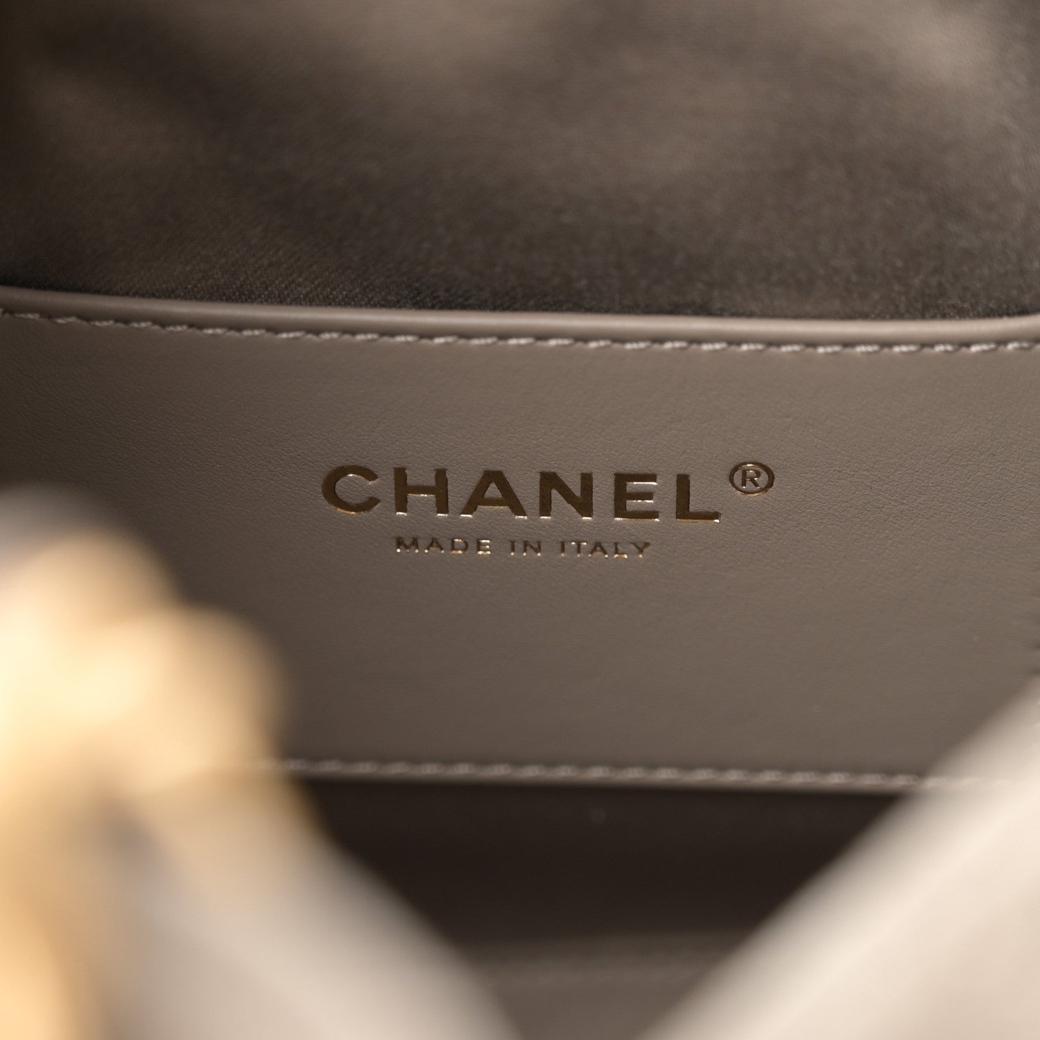 Chanel Suede Quilted Small Chanel 25 Handbag Dark Grey 6 of 10