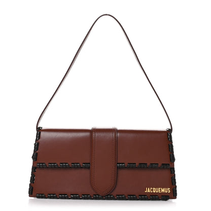 Jacquemus Smooth Calfskin Lacet Le Bambino Long Brown 1 of 8