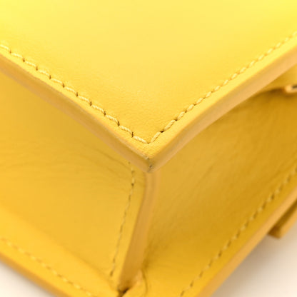 Jacquemus Smooth Calfskin Le Chiquito Long Yellow 13 of 14
