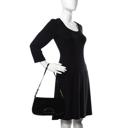 Christian Dior Patent Trotter Maris Pearl Shoulder Bag Black 2 of 26